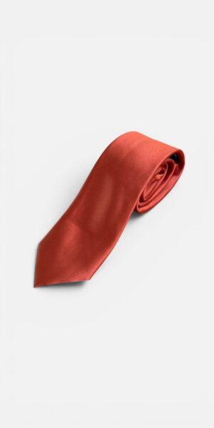 CRAVATTA COLOR ARANCIO